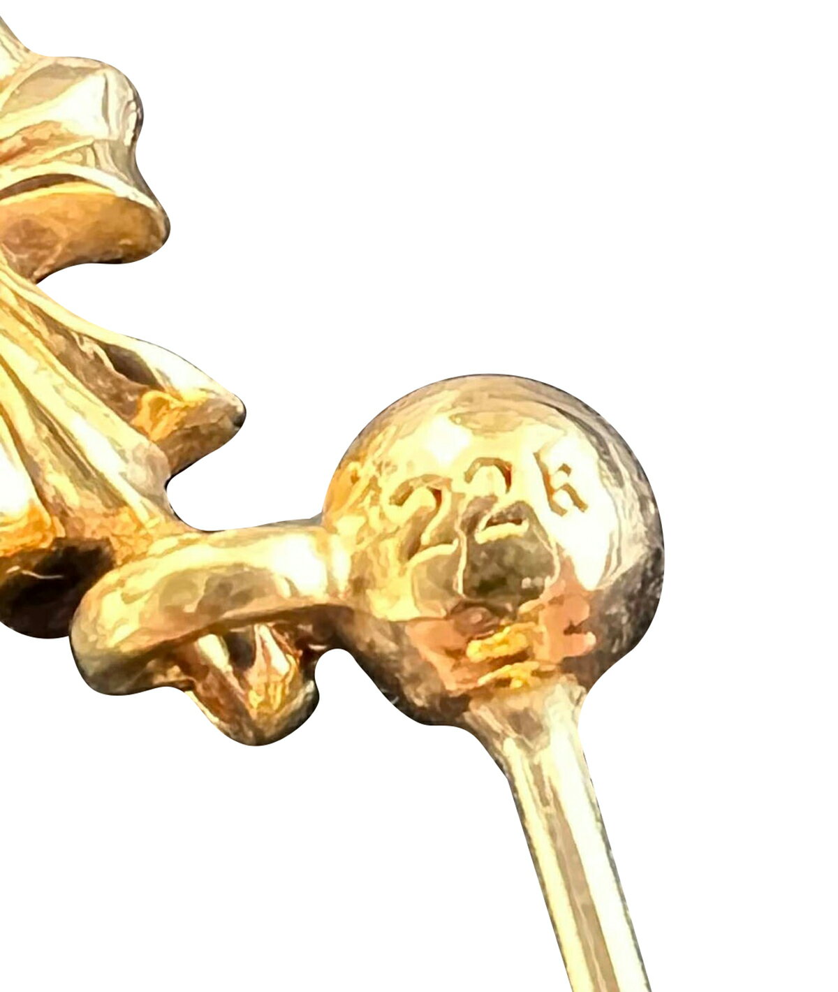 ������ϡ��ġ�Chrome Hearts �����ˡ�E CH�ץ饹�������åɥԥ��� 22K�������䡡22K TINY E CH PLUS STUD EARRINGS����š�