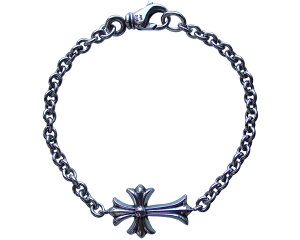 CHROME HEARTS TINY CH CROSS CHAIN BRACELET クロムハーツ　TINY CHクロス　チェーンブレスレット