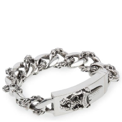 クロムハーツのブレスレット（レディース） CHROME HEARTS DAGGER ID FANCY LINK BRACELET L13 クロムハーツ　ダガーID ファンシーリンク　ブレスレット