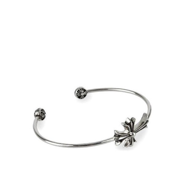 CHROME HEARTS TINY CH CROSS SKINNY BANGLE BRACELET クロムハーツ スキニーバングル　タイニーCHクロス