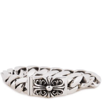 クロムハーツのブレスレット（レディース） CHROME HEARTS CLASSIC LINK BRACELET CROSS BOX クロムハーツ　クラシックリンク　ブレスレット　ボックス CLOSURE　クロス