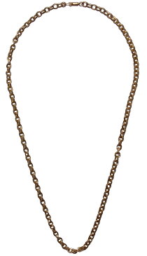 CHROME HEARTS 22K PAPER CHAIN NECKLACE クロムハーツ　22金　ペーパーチェーン　ネックレス　20インチ