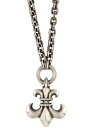 CHROME HEARTS BS FLEUR PAPER CHAIN NECKLACE WITH BS FLEUR クロムハーツ　BS フレア　ペンダント　ペーパーチェーン 　ネックレス