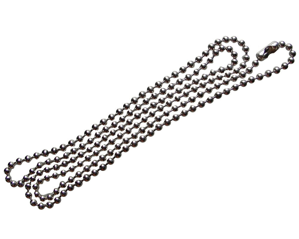 CHROME HEARTS SILVER BALL CHAIN NECKLACE シル