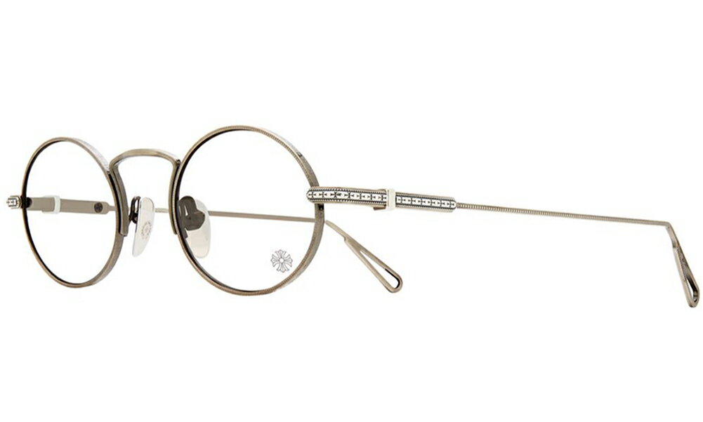 CHROME HEARTS CLAPPER 48-23-151 Antique Silver クロムハーツ アイウェア 眼鏡