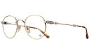 CHROME HEARTS BUBBA -A Antique Gold - Plastic 49-22-145 クロムハーツ 眼鏡