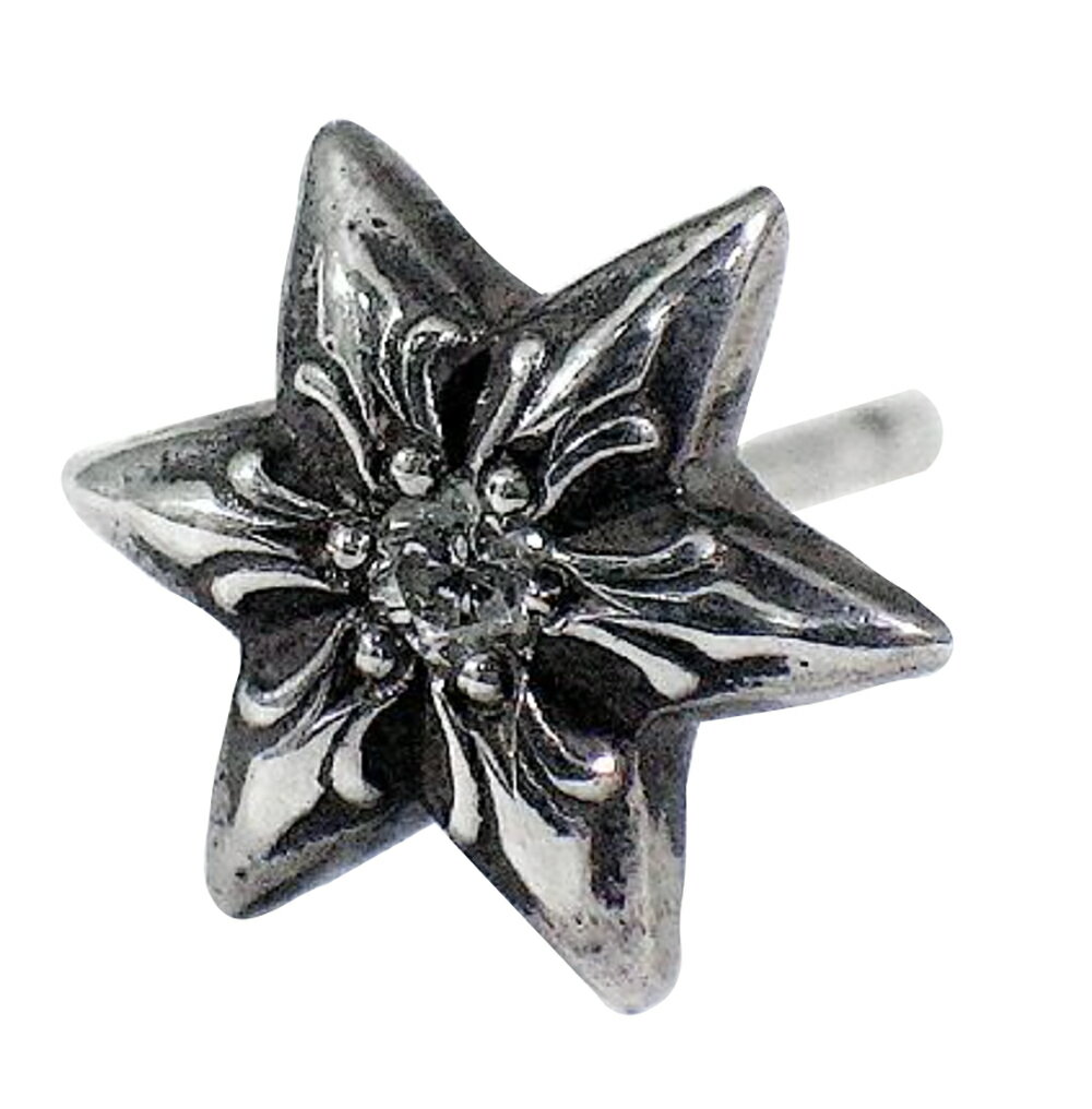 Rakuten - CHROME HEARTS Star Stud Earring W/Diamond クロムハーツ カットアウトスター スタッドピアス ダイヤモンド