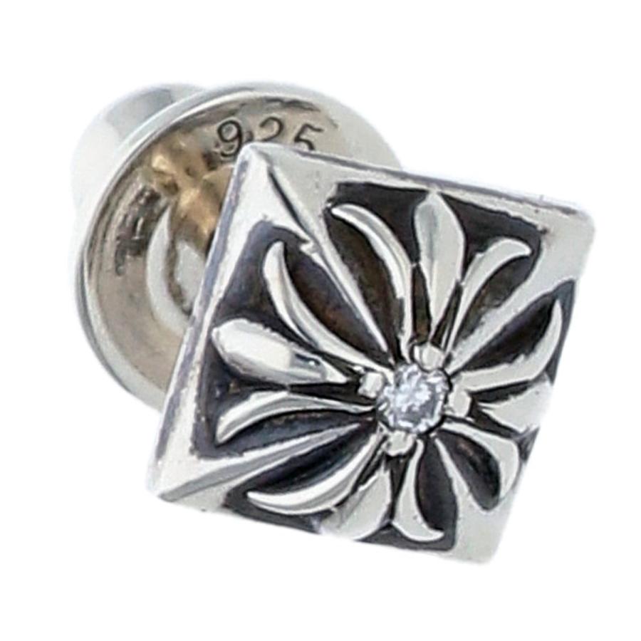 CHROME HEARTS PYRAMID STUD EARRING (SINGLE) DIAMOND クロムハーツ　ピラミッドスタッズ　ピアス ダイヤ