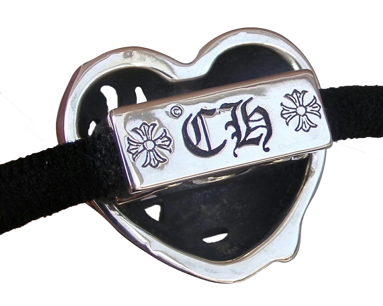 CHROME HEARTS SMALL HEART HAIRBAND #2 クロムハーツ　ハート　ヘアバンド　＃2