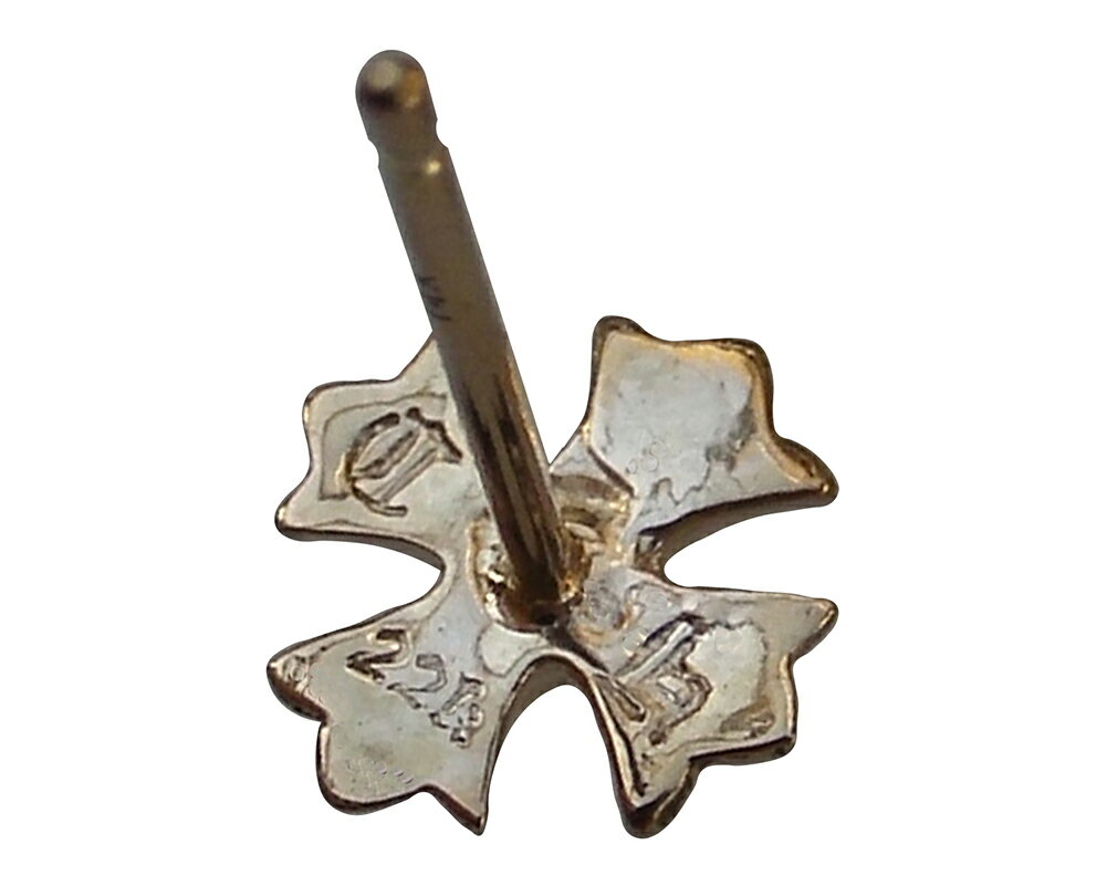 CHROME HEARTS #2 CH PLUS STUD EARRING 22K DIAMOND (SINGLE) クロムハーツ　#2 C...