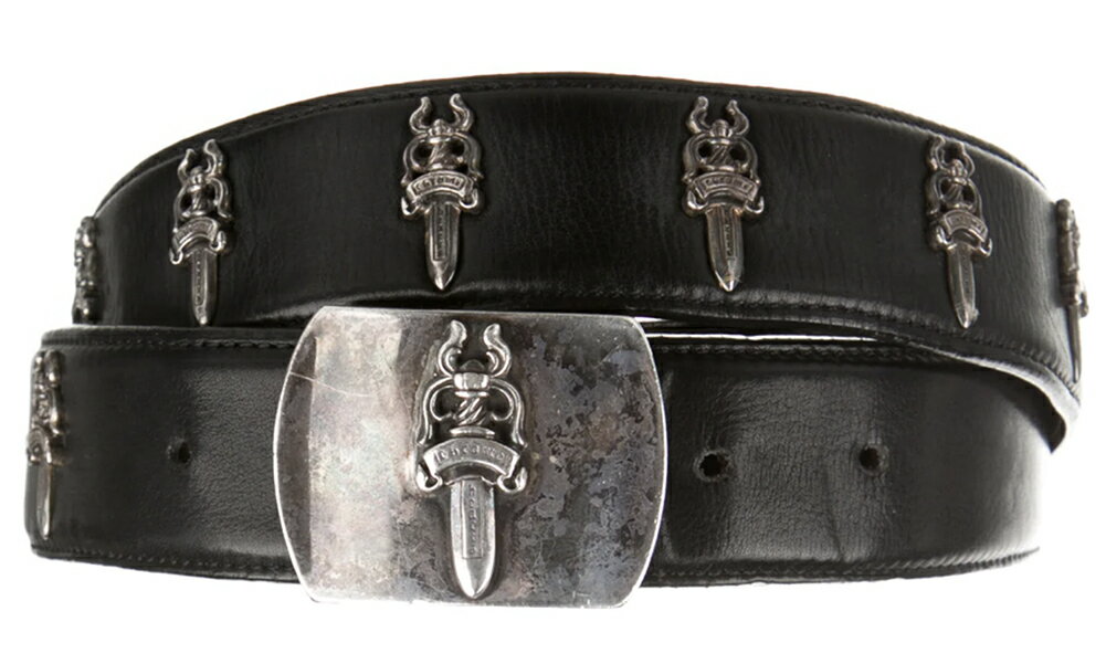 CHROME HEARTS LOADED DAGGER 40” BELT STRAP W/BUCKLE クロムハーツ　ダガーバックル / LOADEDダガー ..