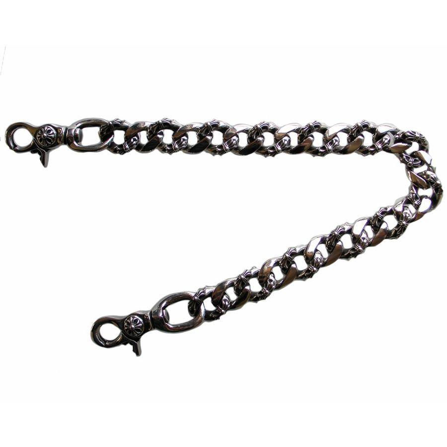 CHROME HEARTS FANCY WALLET CHAIN 2 CLIPS ϡġե󥷡åȥ2åסš