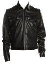 CHROME HEARTS FLEUR MOTO JACKET クロムハーツ　レザージャケット【中古】