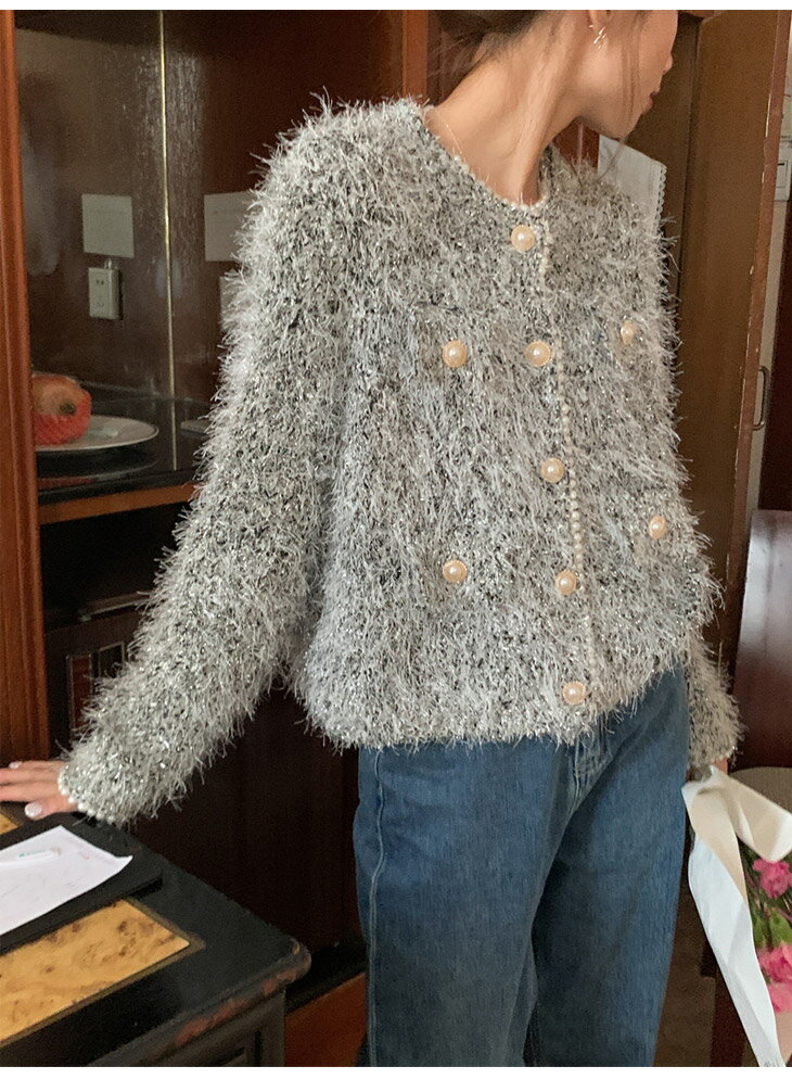 楽天市場】ラメ グリッター（カーディガン・ボレロ｜トップス