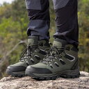 トレッキングブーツ 防水 メンズ 登山靴 アウトドア 厚底 大きいサイズ キャンプシューズ 滑り止め 通気 衝撃吸収 耐摩耗性 釣り靴 おしゃれ 遠足 ハイキング 運動靴