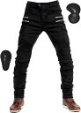 バイク用パンツ メンズ ライディングパンツ プロテクター ライダースパンツ 春秋 バイクズボン デニム レーシングパンツ オールシーズン ストレッチ素材 耐磨耗...