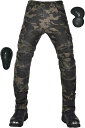 バイク パンツ メンズ ライディングパンツ バイク ズボン プロテクター付き ライダースパンツ 春夏秋冬 バイクウェア パンツ バイク用ジーンズ 伸縮性 レーシングパンツ 耐磨 迷彩