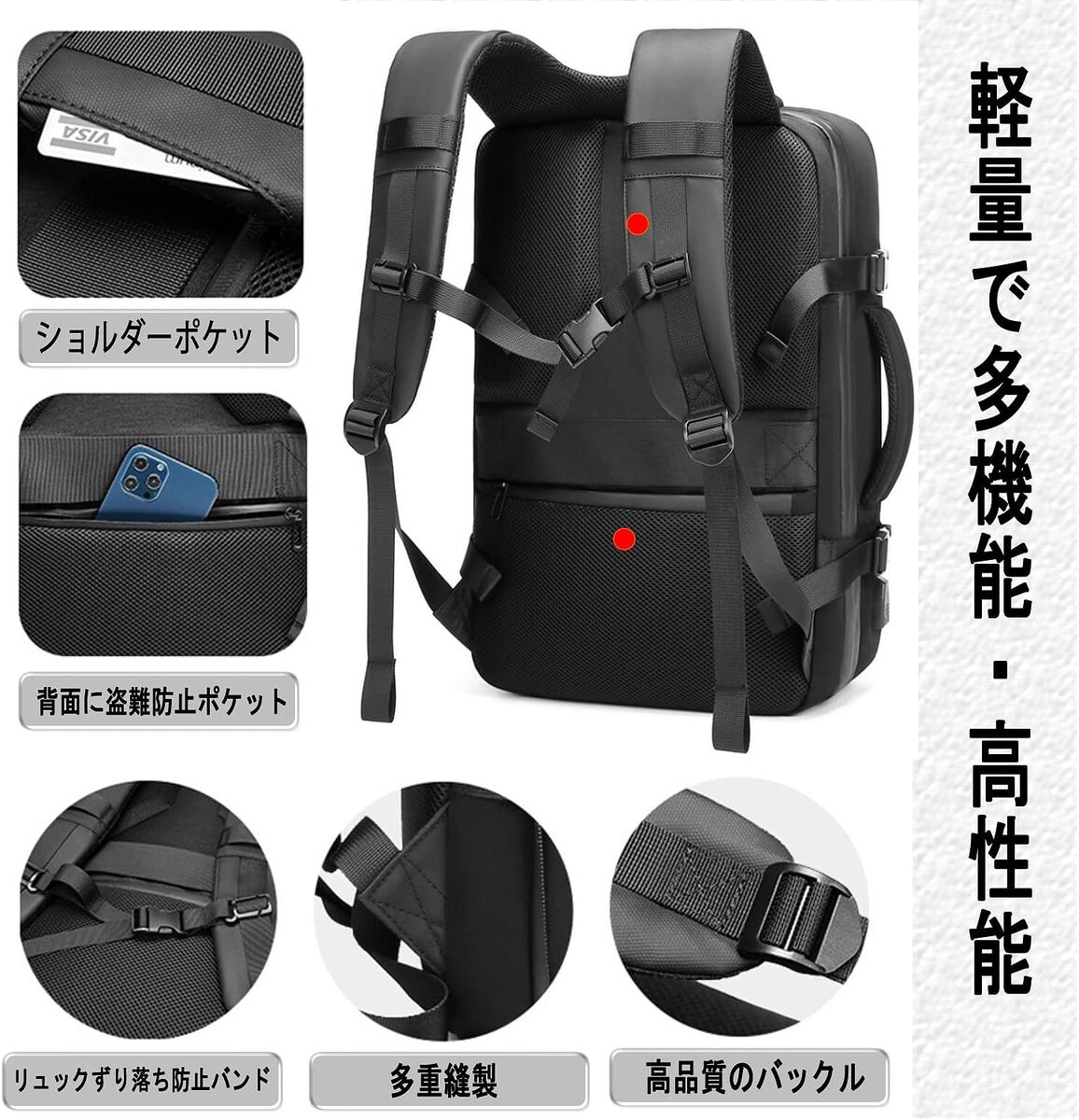 ���å� �ӥ��ͥ����å� ���å����å� �Хå��ѥå� 35L45L ������ ¿��ǽ �ޥ���ĥ USB���ťݡ����դ� ���� �ɿ� ���� 15.6�����PC���б�