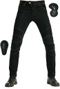 バイク用パンツ メンズ ライディングパンツ プロテクター付き ライダースパンツ 春夏秋冬 バイク用ズボン バイク用ジーンズ 伸縮性 レーシングパンツ 耐磨 ブル...