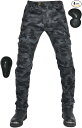 バイク用パンツ メンズ ライディングパンツ ライダースパンツ プロテクター付き カーゴパンツ レーシングパンツ 耐磨 バイクズボン 春夏秋冬 ストレッチ素材