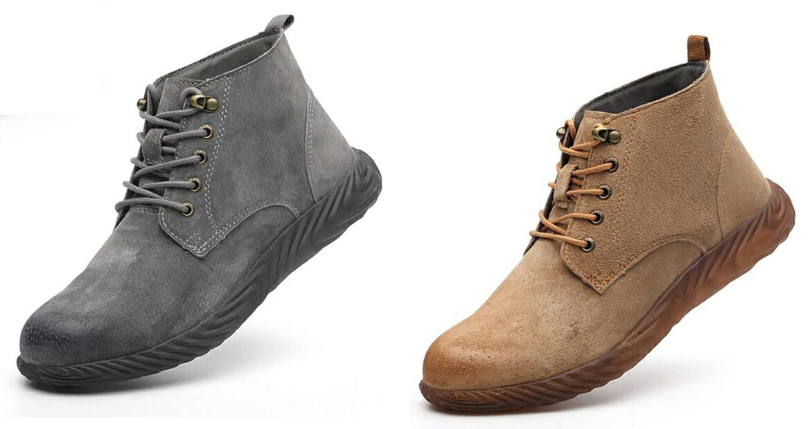 セーフティーシューズ 大きいサイズ メンズ ローカット ハイカット 作業ブーツ 安全靴 先芯入り プロテ..