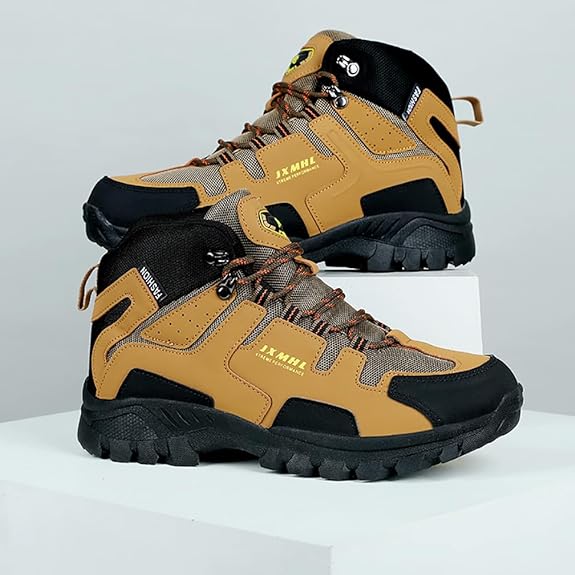 トレッキングシューズ 登山 靴 メンズ ハイキングシューズ ハイカット アウトドア ウォーキングシューズ トアウトドア キャンプシューズ ハイキング ハイカッ 遠足 防撥水 軽量 23.5cm-28.5cm