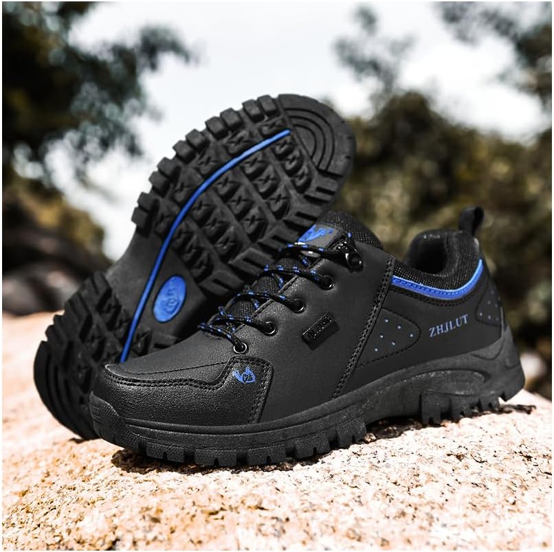 トレッキングシューズ メンズ ハイキングシューズ レディース 登山靴 ローカット キャンプシューズ 軽量 防水 登山用シューズ ウォーキング アウトドア 厚底 遠足 ハイキング 耐摩耗性 おしゃれ 大きいサイズ 23.0cm-28.5cm