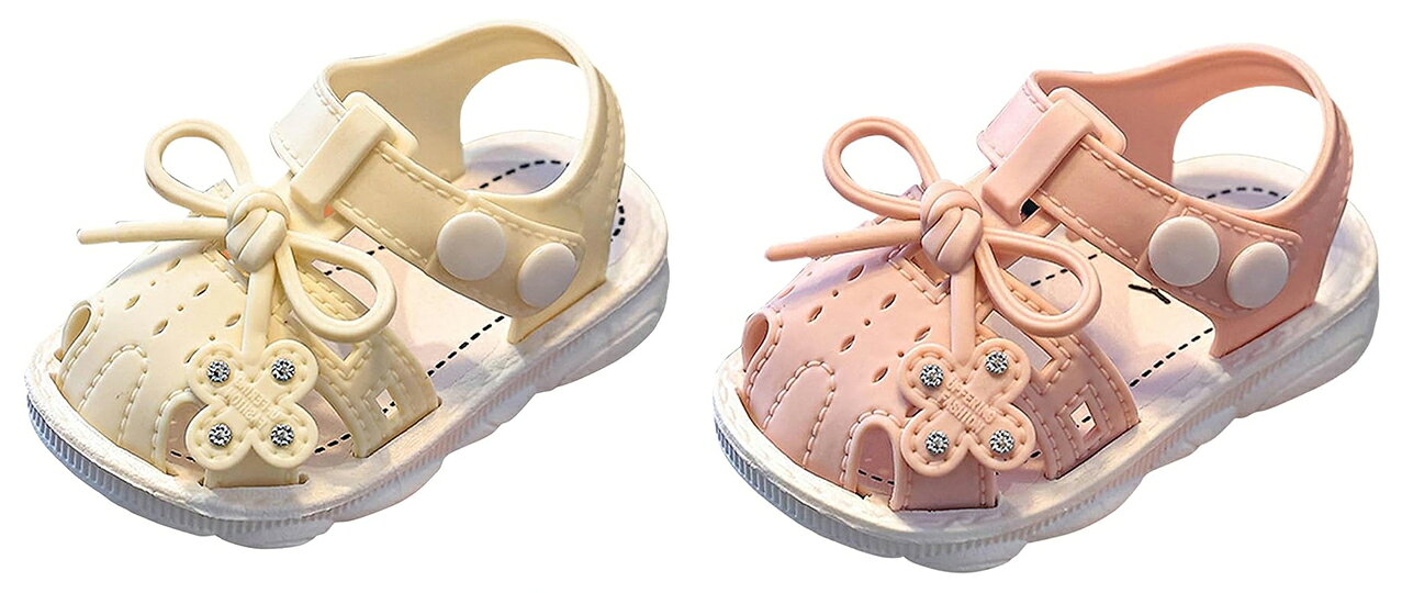 Rakuten - ベビーシューズ 男の子 女の子 幅広 サンダル キッズ つま先保護 可愛い 子供靴 軽量 滑り止め ビーチサンダル 痛くない 夏 スポーツサンダル マジックテープ 歩きやすい 通気性 赤ちゃん靴 快適 柔らかい 通園 10.5cm-15.0cm