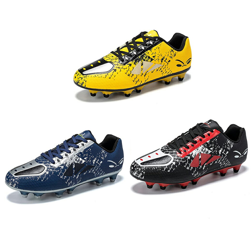 サッカーシューズ スポーツシューズ メンズ トレーニングシューズ ジュニア 大人 滑り止め 軽量 男女兼用 21.0cm-27.5cm