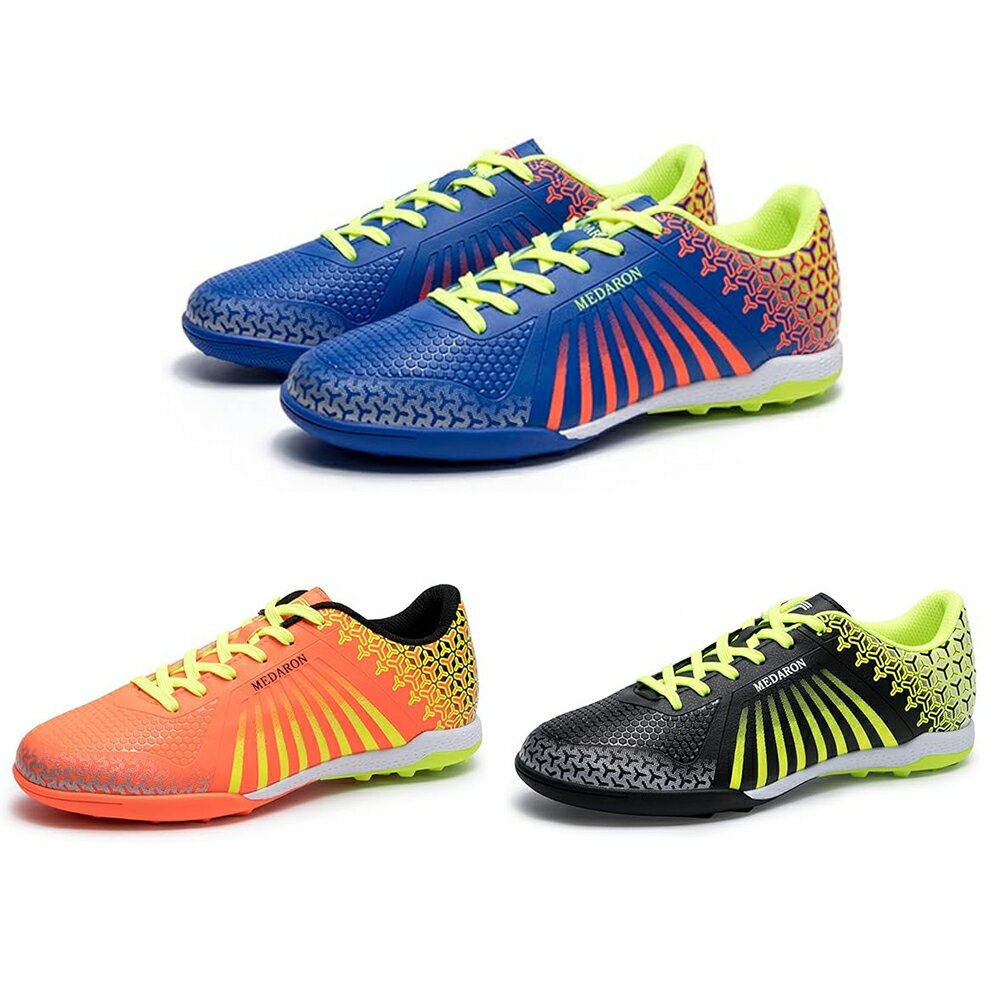 Rakuten - サッカーシューズ メンズ ジュニア サッカー トレーニングシューズ フットサルシューズ キッズ 室内 football shoes ファッション 軽量 滑り止め 履きやすい 23.0cm-27.0cm