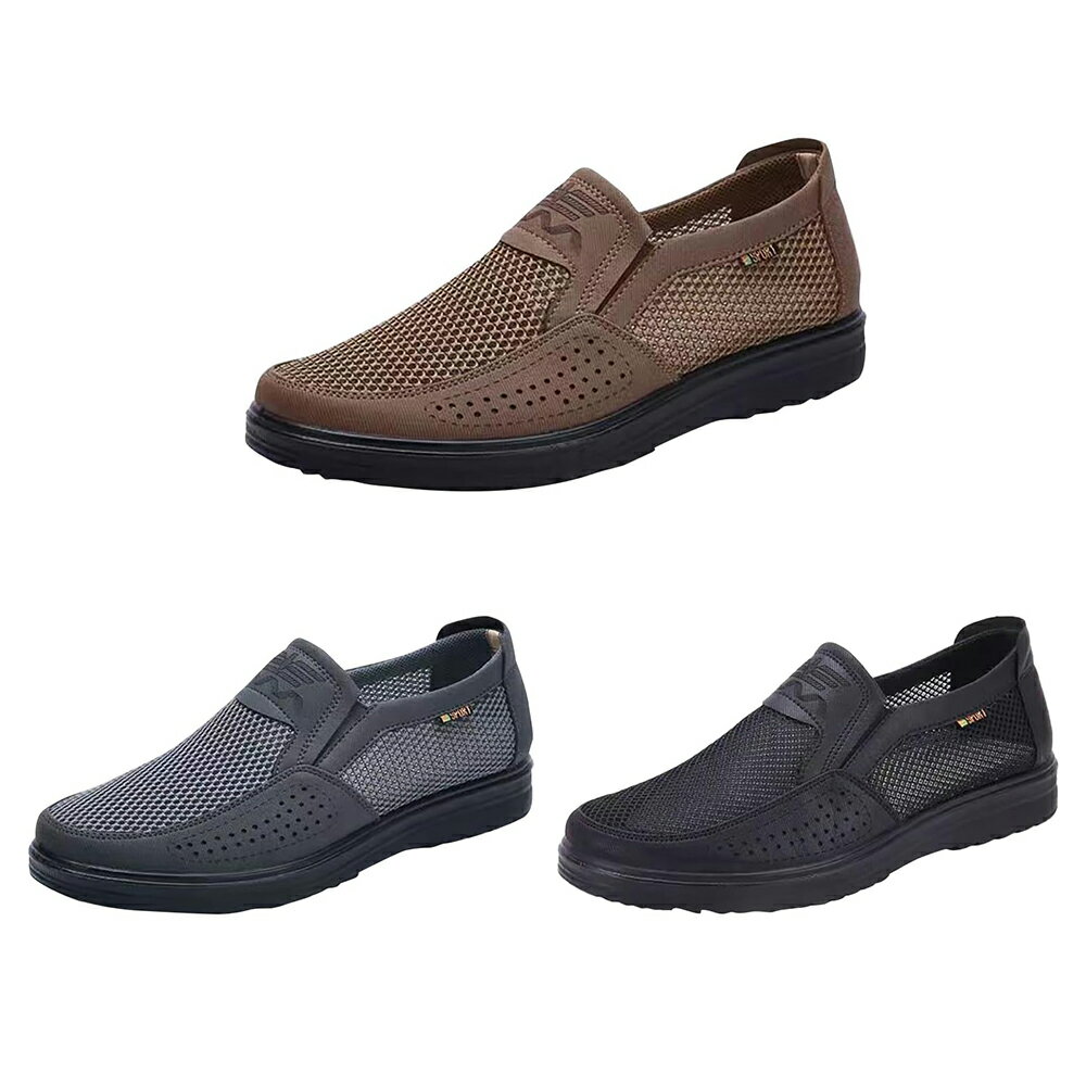 ドライビング スリッポン メッシュ 大きいサイズ カジュアルシューズ 通気性 軽量 夏 24.0cm-29.0cm