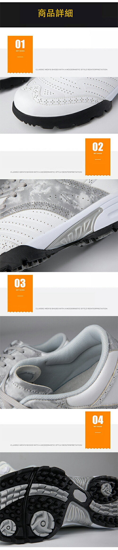 ゴルフシューズ ゴルフ ウォーキングシューズ プロゴルフスニーカー レザー 滑り止め 防水 練習靴 男女兼用 23.0cm-28.0cm