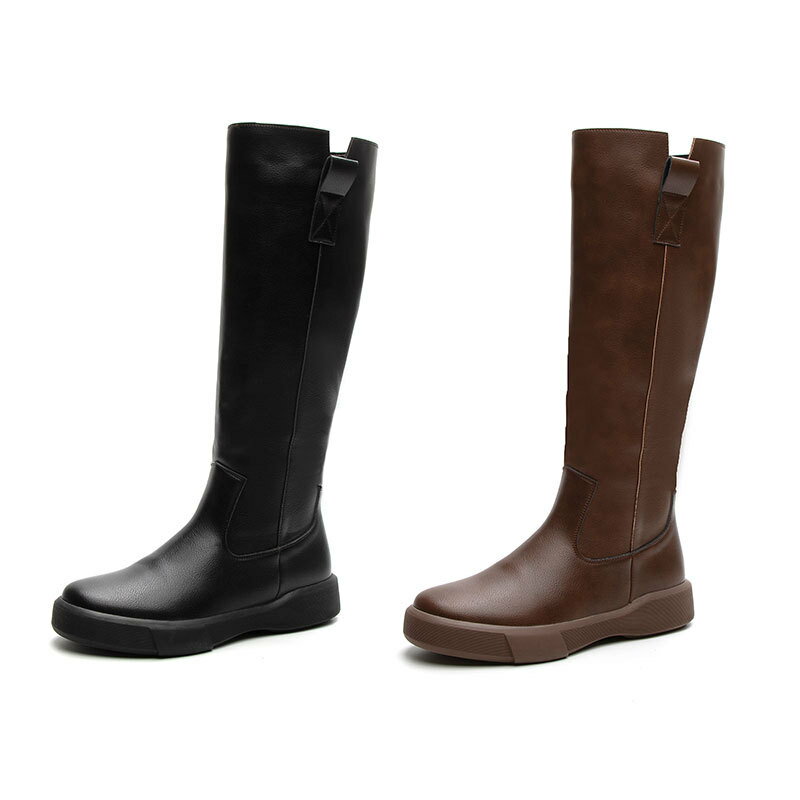 厚底ロングブーツ レディース ロング丈 コスプレ パンク靴 長靴 厚底靴 シンプル おしゃれ カジュアル ..