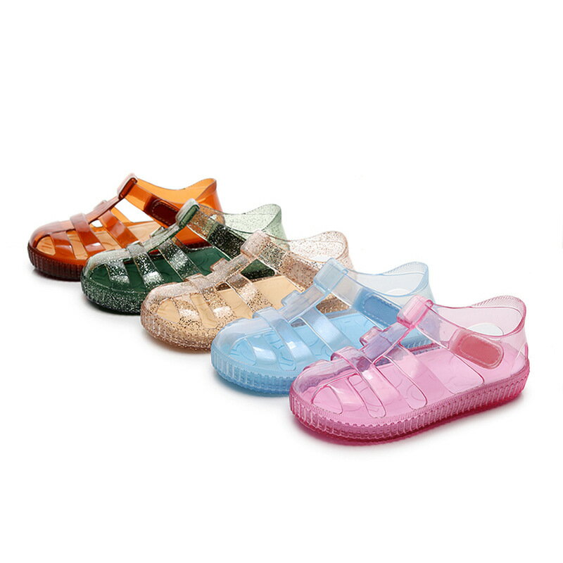 Rakuten - サンダル キッズ 女の子 おしゃれ マジックテープ 軽量 お姫様 コスプレシューズ かわいい 無地 子供用 ドレスシューズ 屈曲性 シンプル プリンセスサンダル 小学生 通園 通学 結婚式 パーティー 仮装 プレゼント　14.5cm-17.5cm