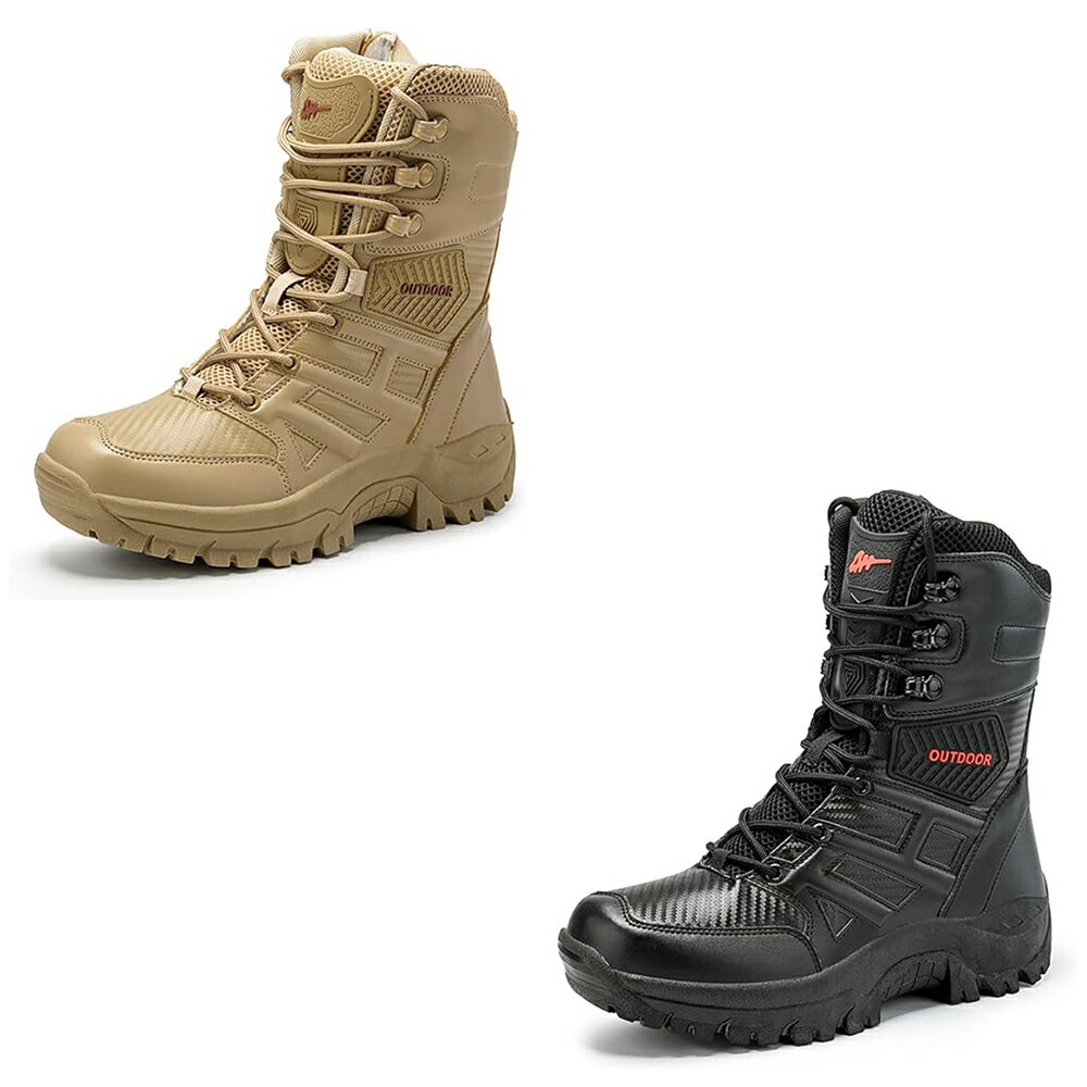 バイクシューズ メンズ オートバイ靴 ライディングブーツ プロテクトシューズ ハイカット ライディング..