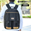 SWISSWIN スイスウィン リュック ナイロン 軽量 リュックサック バックパック 通学リュック メンズ 男女兼用 通学 通勤 登山 旅行 アウトドア おしゃれ 鞄(4)