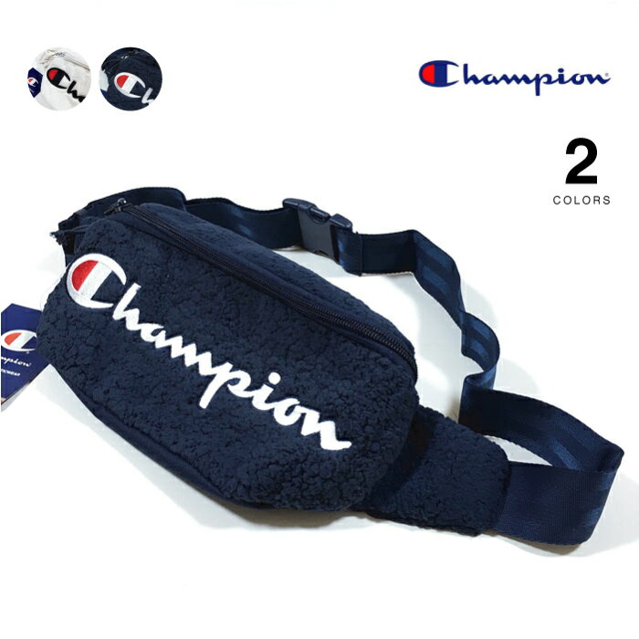 【 アウトレット 】 Champion チャンピオン ウエストバッグ ユニセックス 【 送料無料 】 ボディバッグ ウエストポーチ ストリート系 ファッション ブランド バッグ バック ミニバッグ ボディーバッグ メンズ レディース オフホワイト ネイビー