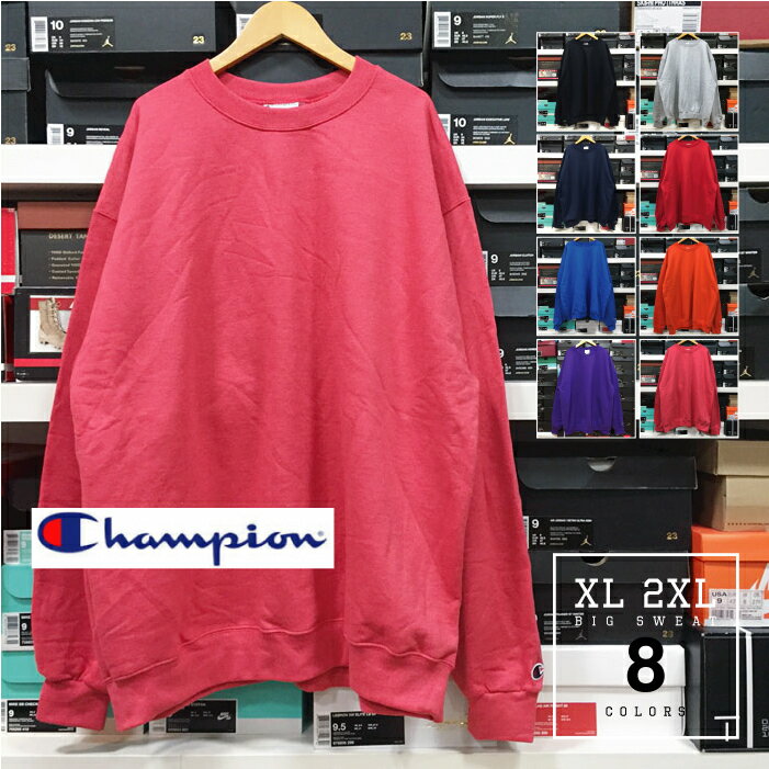 Champion `sI rbOXEFbg g[i[ by  n Y y  z USA rbOg[i[ O XEFbg 傫TCY rbOVGbg I[o[TCY  Xg[gn uh rbO TCY XL XXL 2XL 3L