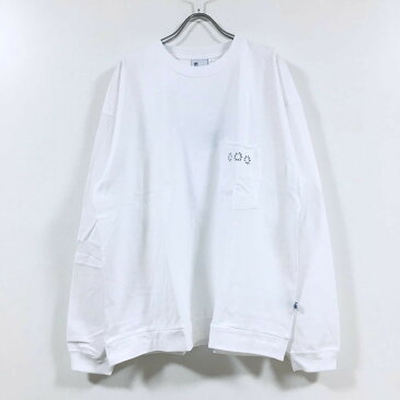 FILA フィラ ビッグシルエット ポケ付き 長袖 Tシャツ 9953 メンズ 【 送料無料 】 プリント オーバーサイズ ビッグtシャツ ロンt クルーネック スポーツ ストリート系 ブランド ファッション カジュアル 白 ホワイト 黒 ブラック イエロー パープル M L XL 2XL