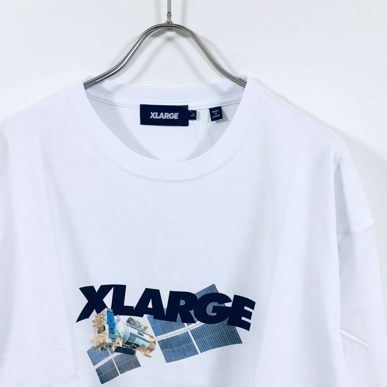 XLARGE エクストララージ SPACE STANDARD LOGO 長袖 Tシャツ メンズ 【 送料無料 】 LS プリント ロゴ ロンt ロングスリーブ ファッション ストリート系 ワーク ヒップホップ hip hop スケートボード スケーター 白 ホワイト 黒 ブラック パープル M L XL