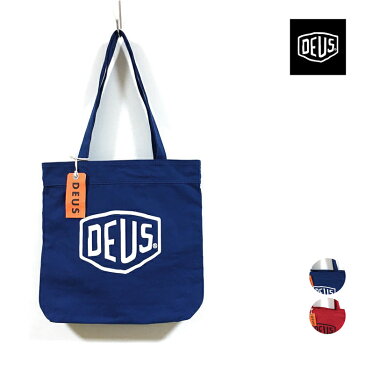 Deus ex machina デウス エクス マキナ CLASSICS TOTE トートバッグ ユニセックス 【 送料無料 】 キャンバス バック ストリート系 バイク サーフ スケートボード ブランド スケボー スケーター ファッション メンズ レディース 紺 赤 ワンサイズ