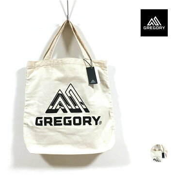 GREGORY グレゴリー COTTON CANVAS TOTE トートバッグ ユニセックス 【 送料無料 】 コットン ロゴ プリント bag アウトドア ストリート系 ファッション ブランド メンズ レディース ナチュラル ワンサイズ