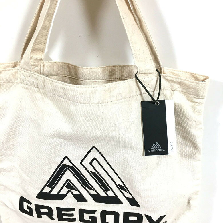 GREGORY グレゴリー COTTON CANVAS TOTE トートバッグ ユニセックス 【 送料無料 】 コットン ロゴ プリント bag アウトドア ストリート系 ファッション ブランド メンズ レディース ナチュラル ワンサイズ