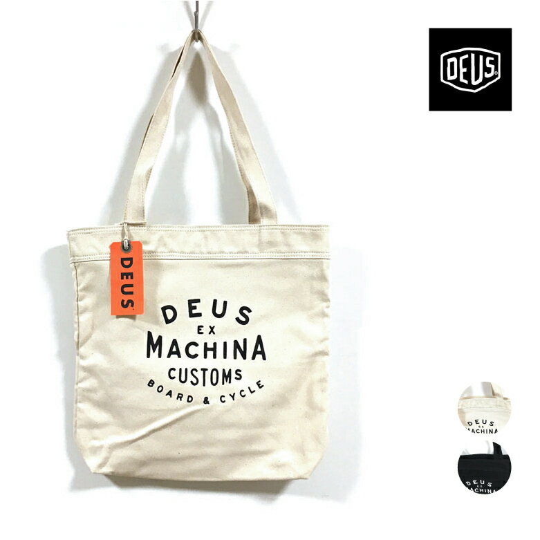 Deus ex machina デウス エクス マキナ NEW CLASSICS TOTE トートバッグ ユニセックス 【 送料無料 】 キャンバス バック ストリート系 バイカー サーフ スケーター ファッション メンズ レディース ナチュラル ブラック ワンサイズ