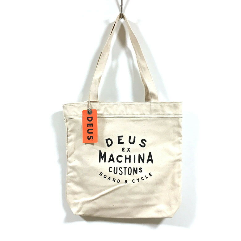 Deus ex machina デウス エクス マキナ NEW CLASSICS TOTE トートバッグ ユニセックス 【 送料無料 】 キャンバス バック ストリート系 バイカー サーフ スケーター ファッション メンズ レディース ナチュラル ブラック ワンサイズ