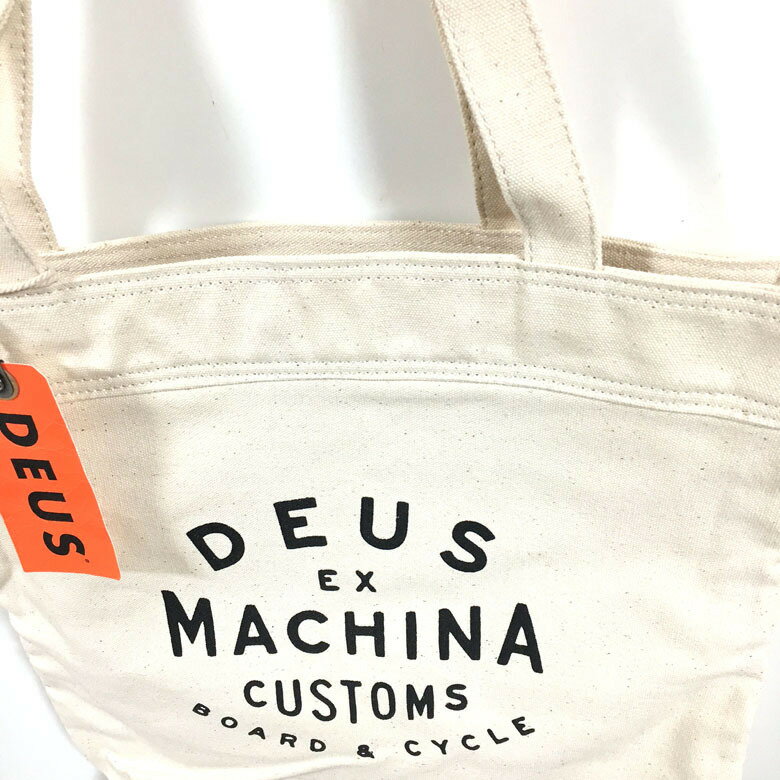 Deus ex machina デウス エクス マキナ NEW CLASSICS TOTE トートバッグ ユニセックス 【 送料無料 】 キャンバス バック ストリート系 バイカー サーフ スケーター ファッション メンズ レディース ナチュラル ブラック ワンサイズ