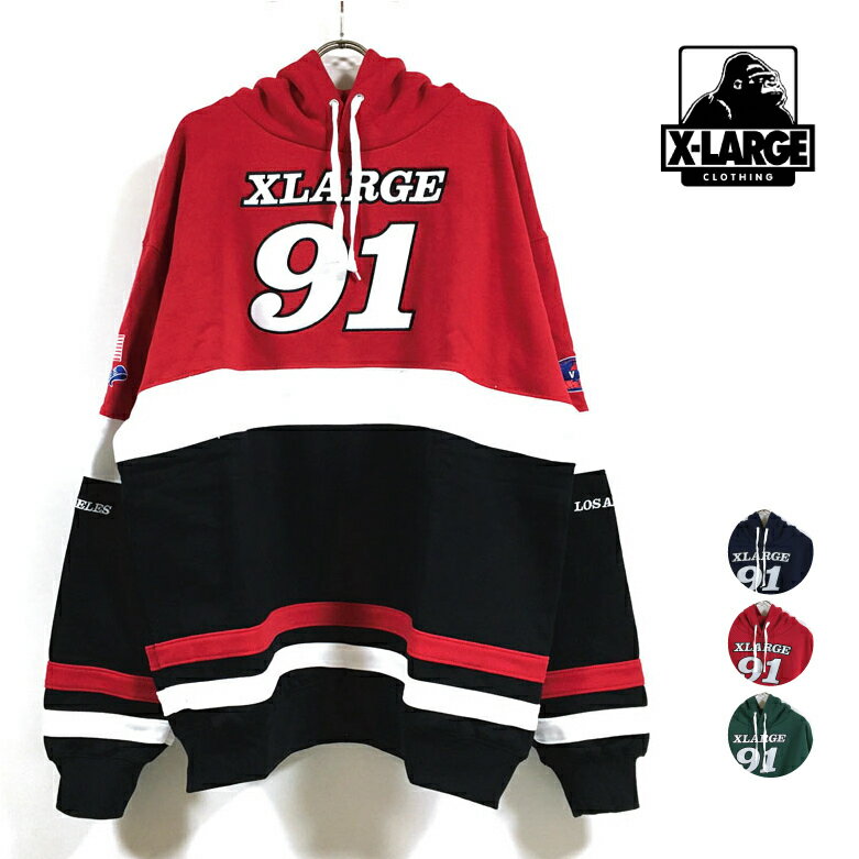 XLARGE エクストララージ TEAM PANELED HOO