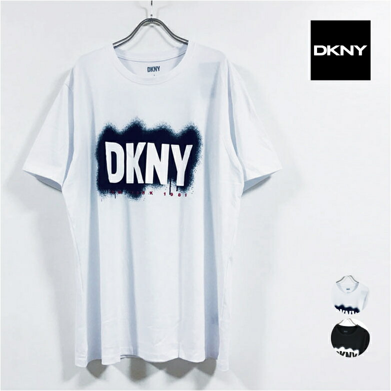 DKNY _i L j[[N SPRAY STENCIL  TVc DK00GT095 Y y  z Donna Karan New York _iLj[[N vg tshirt AJW Xg[gn t@bV Ap  zCg  ubN S M L XL 2XL USTCY