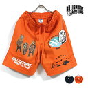 BILLIONAIRE BOYS CLUB ビリオネア ボーイズ クラブ BB PEAK SHORT ショーツ メンズ 【 送料無料 】 BBC コットン プリント ショート ハーフ パンツ ストリート系 ヒップホップ B系 スケーター ファッション インポート ブランド ネイビー レッドオレンジ M L XL USサイズ