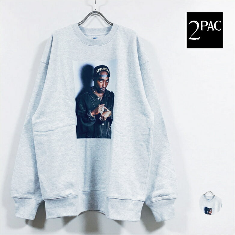 2PAC gDpbN CREW SWEAT rbOVGbg XEFbg  12.7IX pC Y y  z N[lbN g[i[ I[o[TCY 傫TCY Xg[gn qbvzbv Bn street hiphop fashion AbV XL 2XL